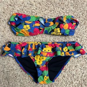 French Connection Two Piece Bikini Strapless